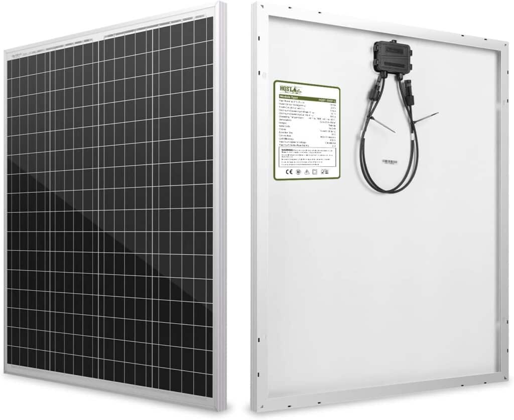 HQST Solar Panels Review HQST 100 Watt Polycrystalline Solar Panel